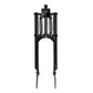 Micargi 26" Classical Triple Tree Dual Springer Fork for Disc Brake 25.4MM(1 inch) 3.0 4.0 tire