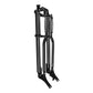 Micargi black 26" Classical Triple Tree Dual Springer Fork for Disc Brake 25.4MM(1 inch) 3.0 4.0 tire
