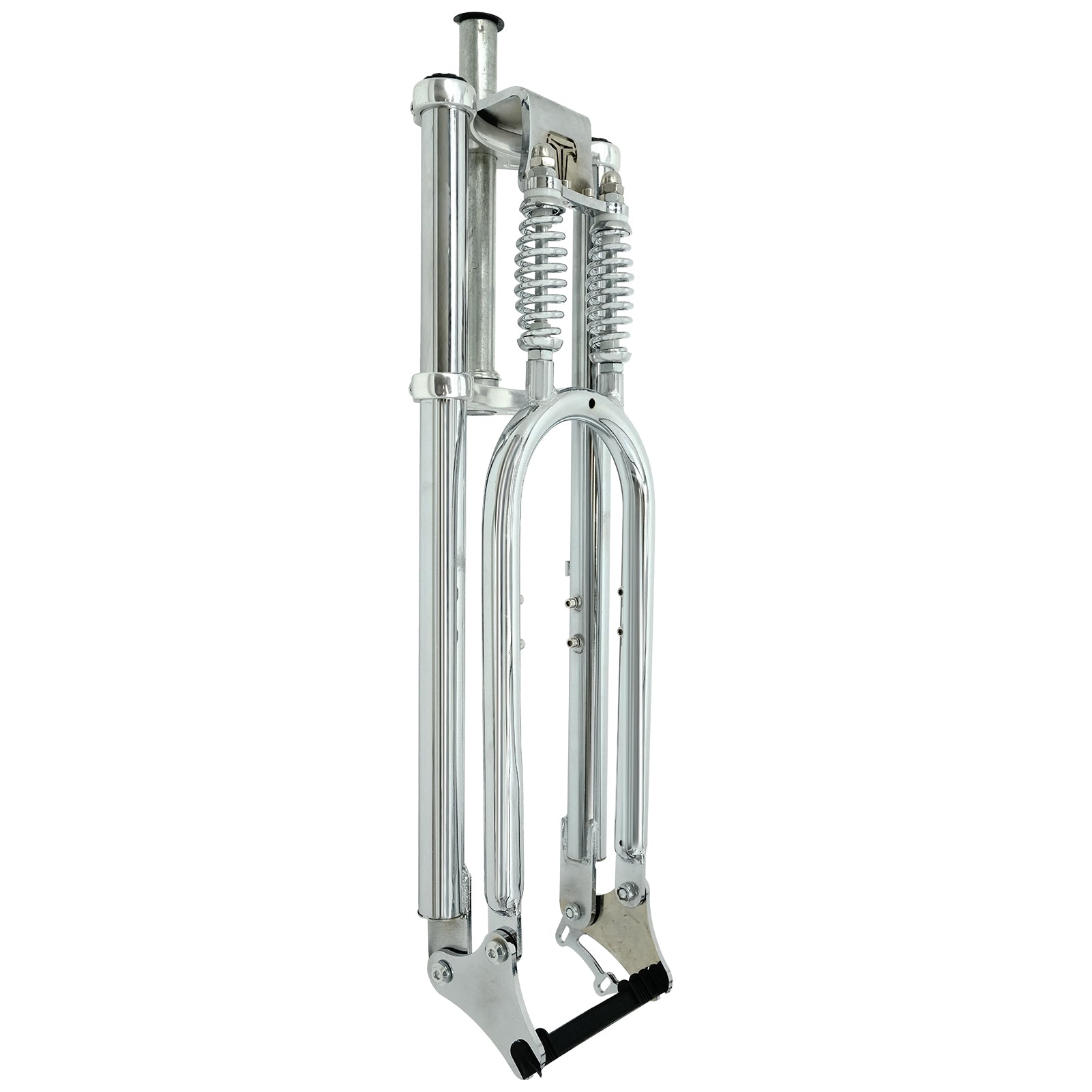 Side View of Micargi 26" Over and under dual spring Classical Fork 28.6mm for 3.0 4.0 Fat Tire