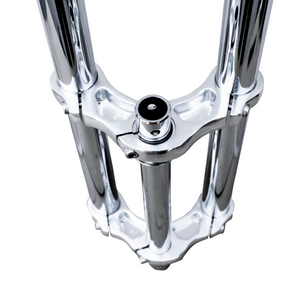 Micargi chrome 26" Chopper Bicycle Triple Tree Aluminum Crown Disc Brake Fork