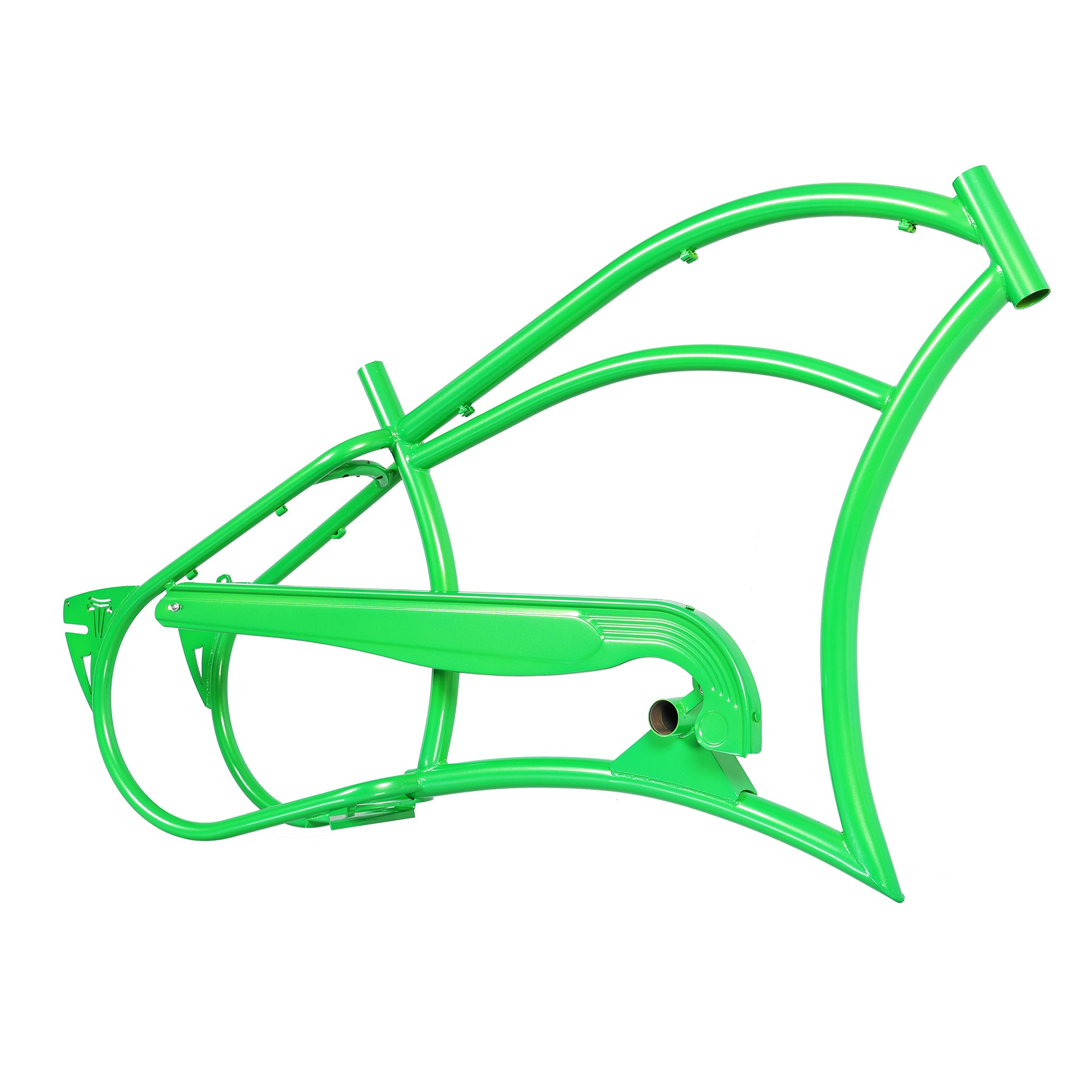 lowrider bicycle frame Micargi Harman3D 26" Stretch Cruiser Steel Bike Frame