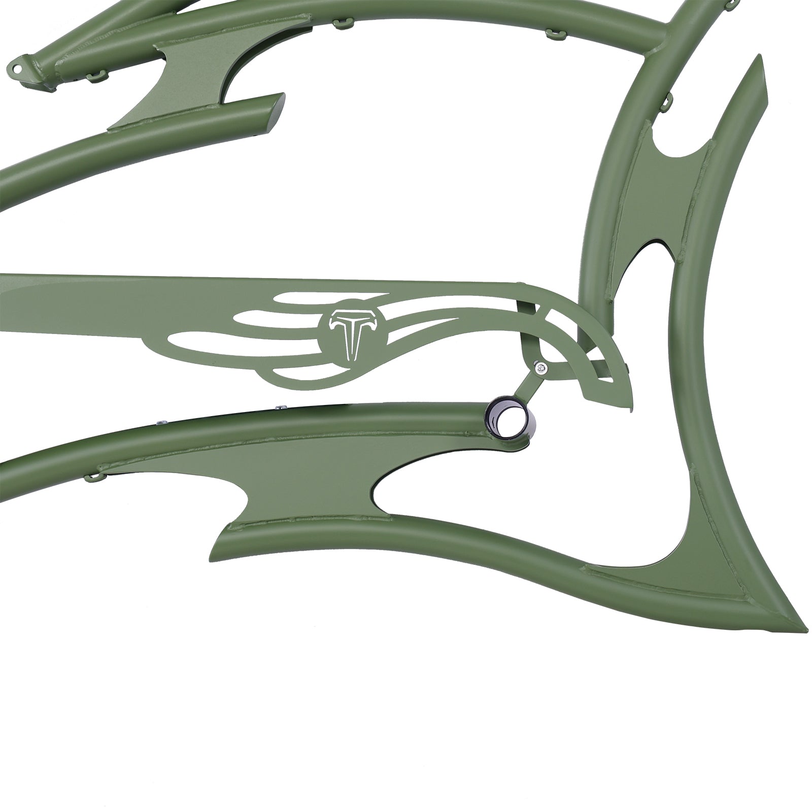 Micargi RAIDER Oversized Frame 7 SPEED for Beach Cruiser Bike 26inch green