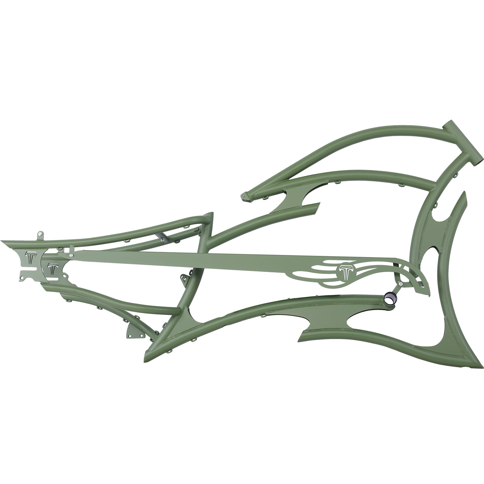 Micargi RAIDER Oversized Frame 7 SPEED for 3.0 4.0 Fat Tire Beach Cruiser Bike 26inch green