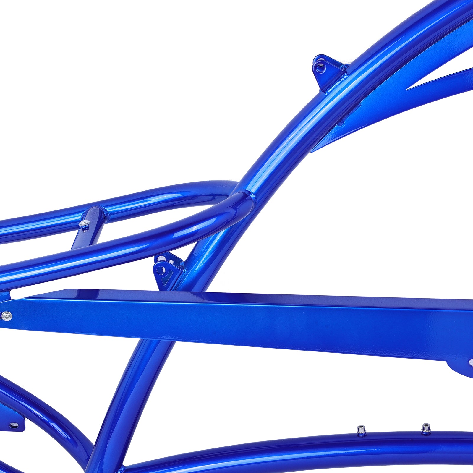 close up of Micargi Scorpion pro dts Bicycle Frame Fenders Saddle for 26" 3.0 4.0 Fat Tire
