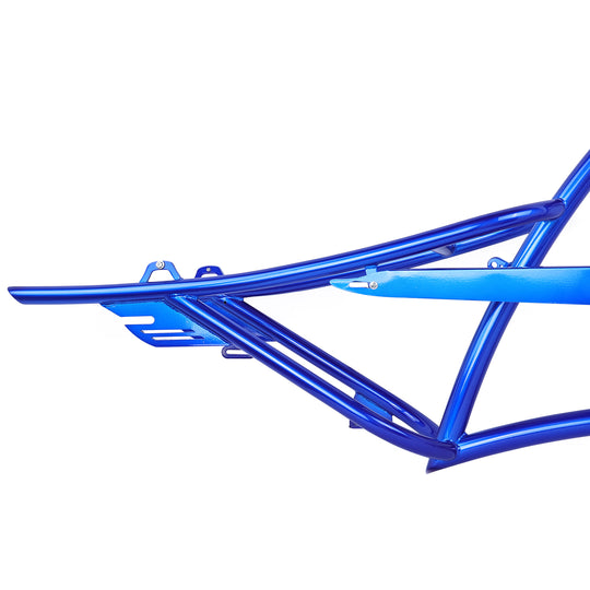 Micargi FM-Scorpion pro dts 26" Single Speed Bicycle Frame with Fenders and Saddle Suspion