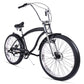 Side view of Micargi Largo GT7 Beach Cruiser Bike 7-Speed 29" black