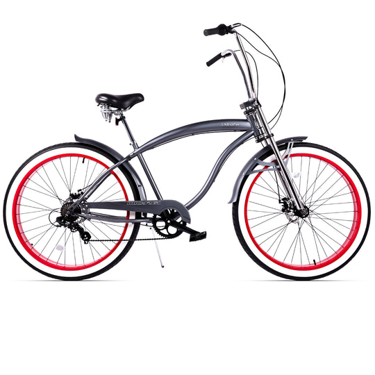 Micargi Largo GT7 29" Beach Cruiser Bike 7-Speed