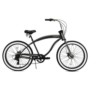 Micargi Largo GT7 26" Beach Cruiser Bike 7-Speed