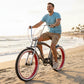 Micargi Largo GT7 29" Beach Cruiser Bike 7-Speed