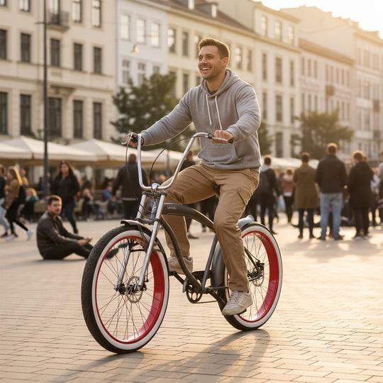 Micargi Largo GT7 29" Beach Cruiser Bike 7-Speed