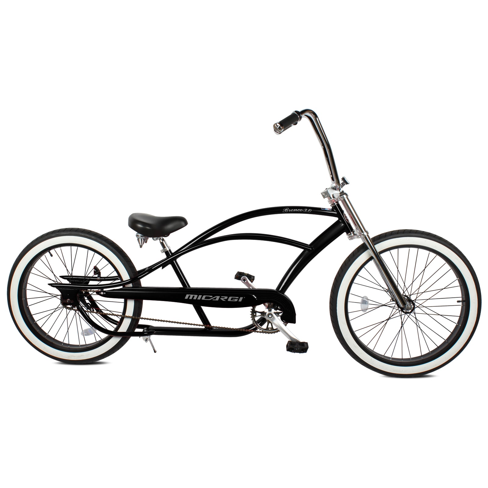 Micargi Bronco3.0 26" Cruiser Beach Bike in black