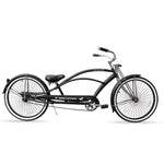 Micargi Mustang GTS Cruiser Bike in matte black low handlebar
