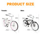 Micargi Rover GX  26" Beach Cruiser Bike for Women