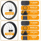 Micagi WH-T952636C 29"X4"X13GX36H Alloy FAT RIMS WHEEL SET.