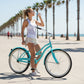 Micargi Tahiti Single Speed 26 Inch Women's Beach Cruiser Bike