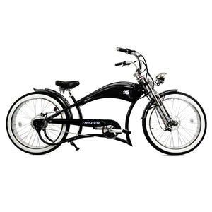Tracer Twenty5 GTS 500W Chopper Cruiser E-Bike black for men