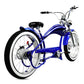 side view of Tracer Twenty5 GTS Chopper Cruiser E-Bike 500W with fenders
