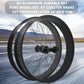 Micargi 26"x3"x13Gx36H Alloy FAT Rims Wheel Set coaster brake in black