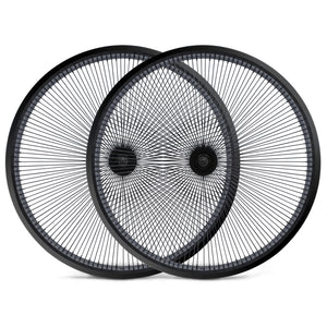 Micargi 13GX140H Fat Rims Wheel Set FOR 7 SPEED 26" 3" 4" Tire Black