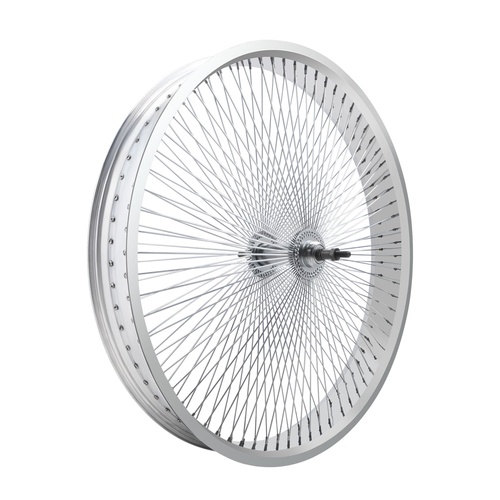 Side View of Micargi 13GX140H Fat Rims Wheel Set FOR 7 SPEED Disc Brake 26" 3" 4" Tire Polish