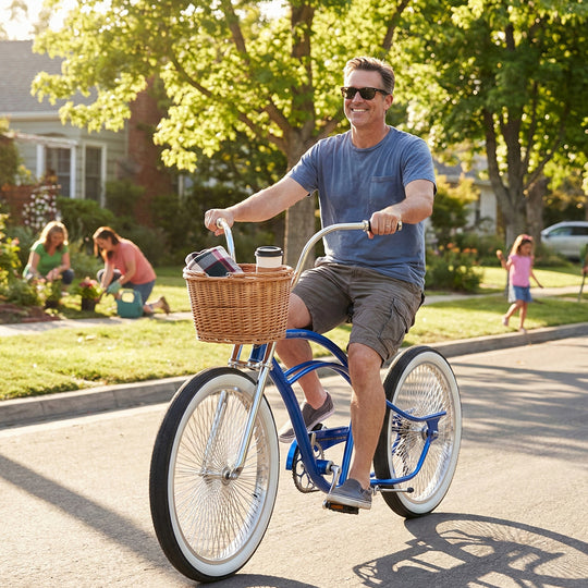 Micargi Bronco Pro 26” Stretch Cruiser Bike