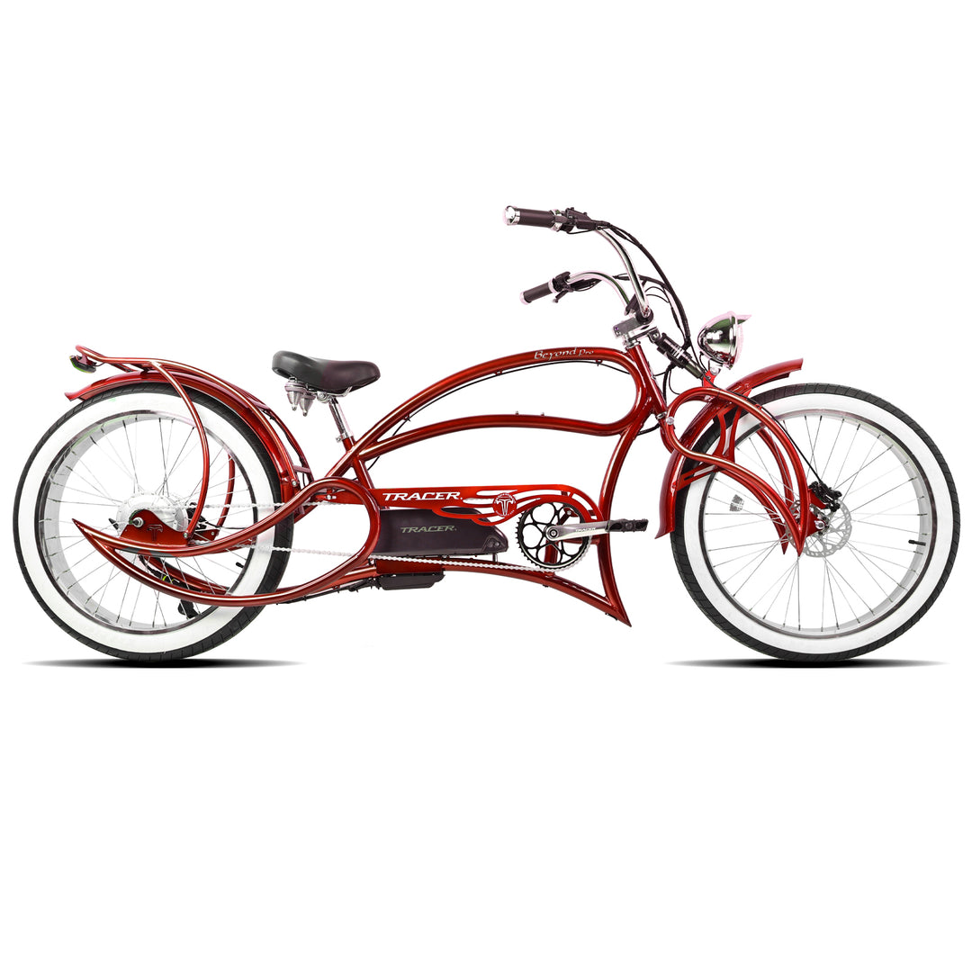 Tracer Beyond Pro 1000W Stretch Cruiser Electric Bicycle