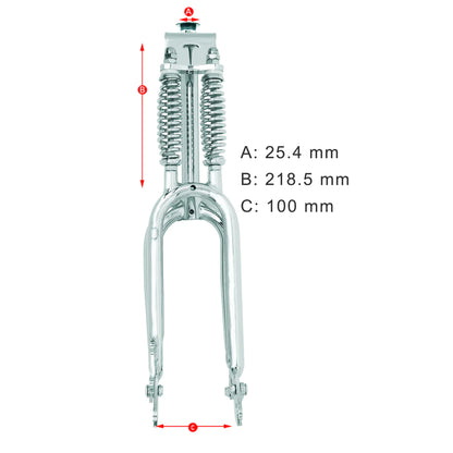 Micargi FK-DS20218100D 20‘’ Classic Dual Spring Fork for Disc Brake