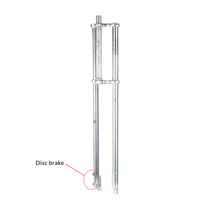 Micargi FK-TP80300102D Triple Tree Fork 25.4mm Steerer Diameter for Disc Brake