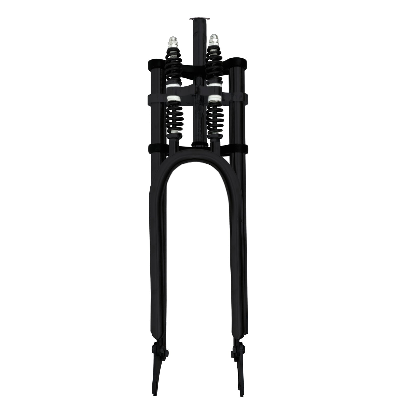 Micargi Dual Spring Classical Fork for 26"-29" 3.0 4.0 tire black disc brake