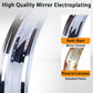 Micargi RM-TH7526140-CP Bicycle Fat Mirror Electroplating Chrome Rim 26" x 3" x 140H 80MM