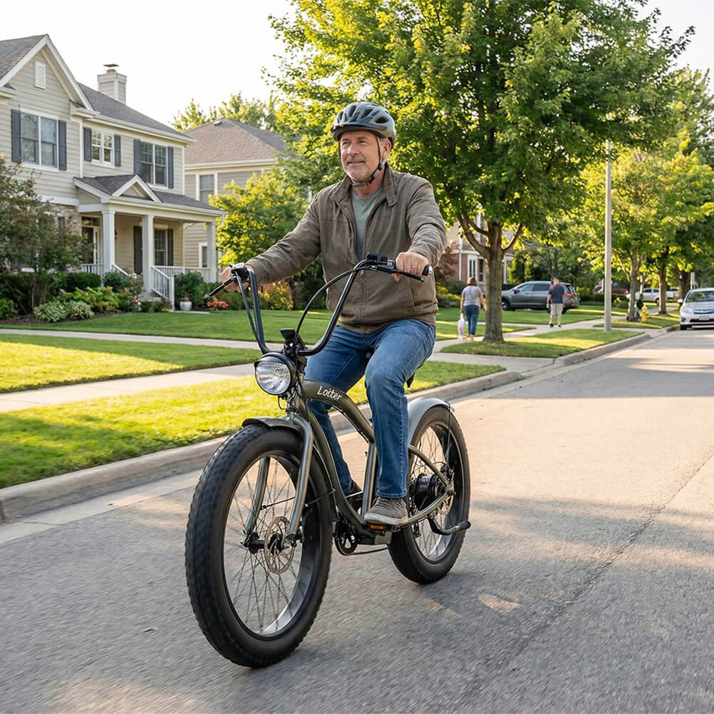 Loiter 800W Beach Cruiser Ebike Loiter 800W Beach Cruiser Ebike