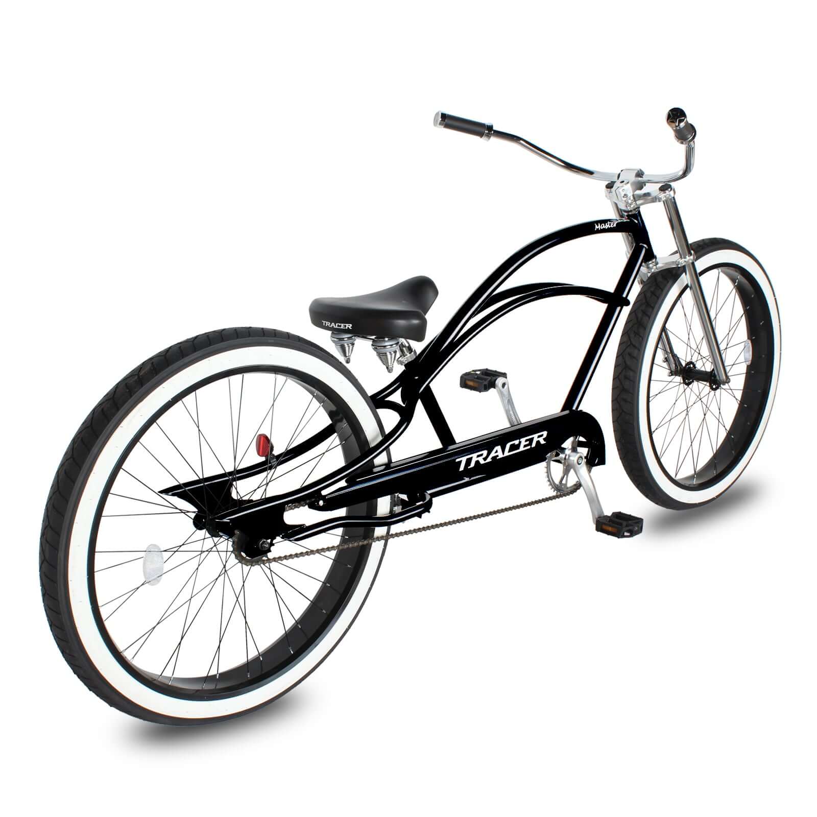 Master 29-inch 1-speed stretch chopper cruiser bike