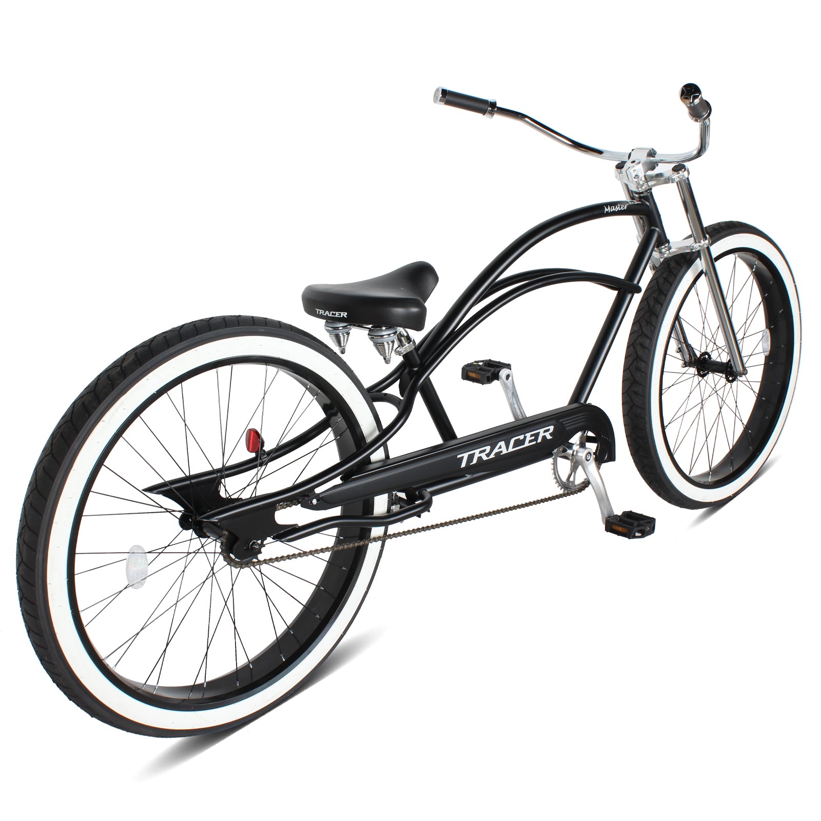 Master 29-inch 1-speed stretch chopper cruiser bike