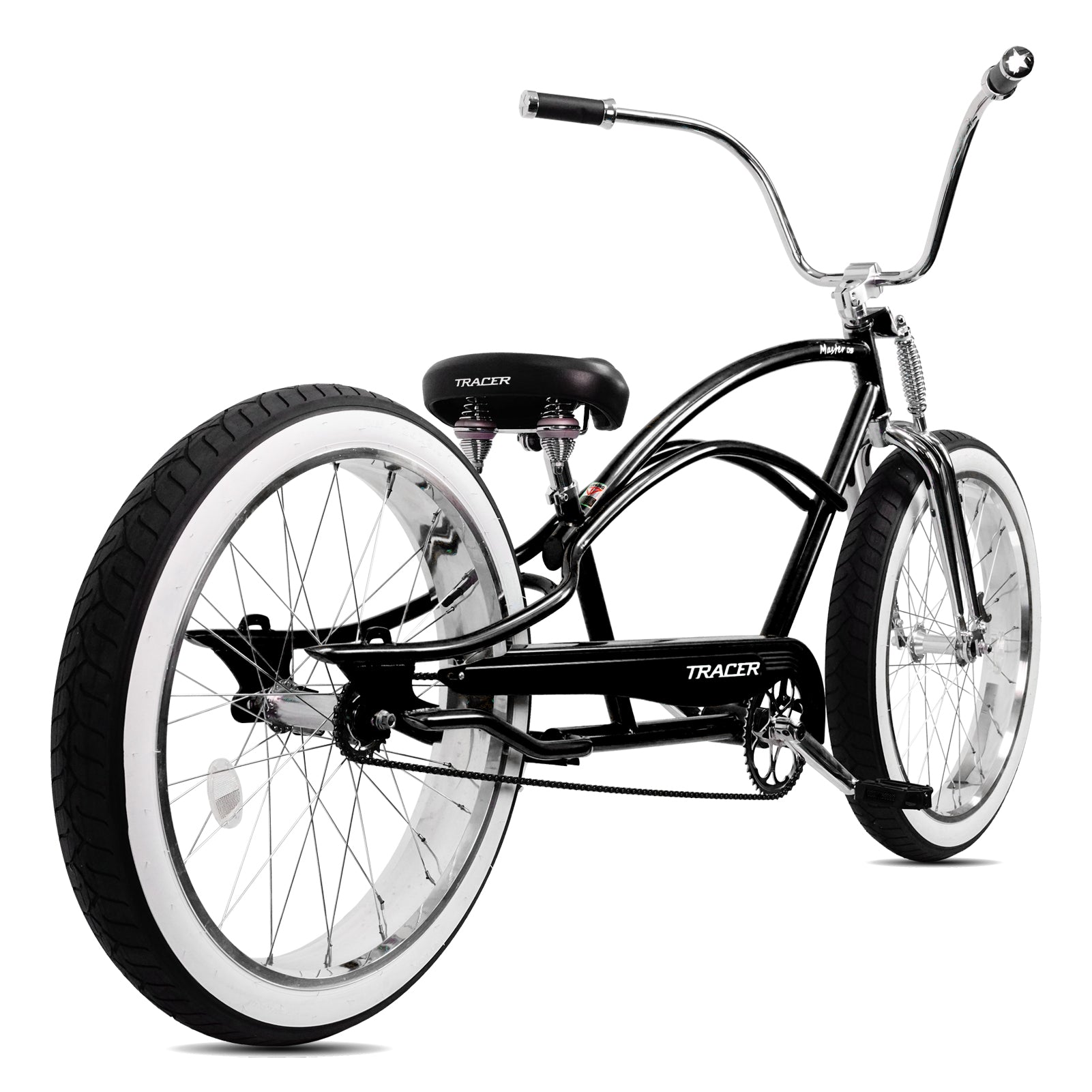 Master DS 26-inch dual springer chopper stretch cruiser bike