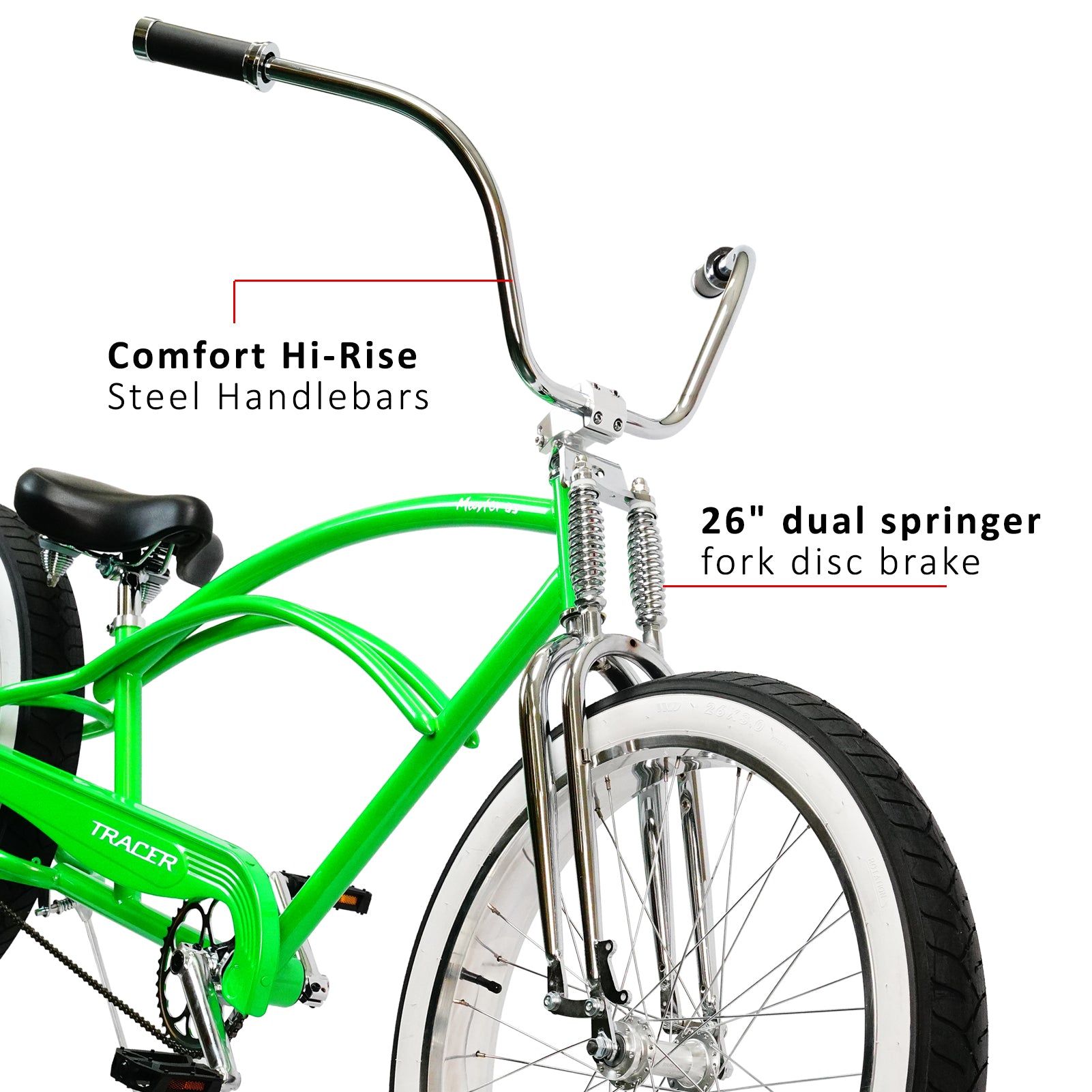 Master DS dual springer cruiser bike fork