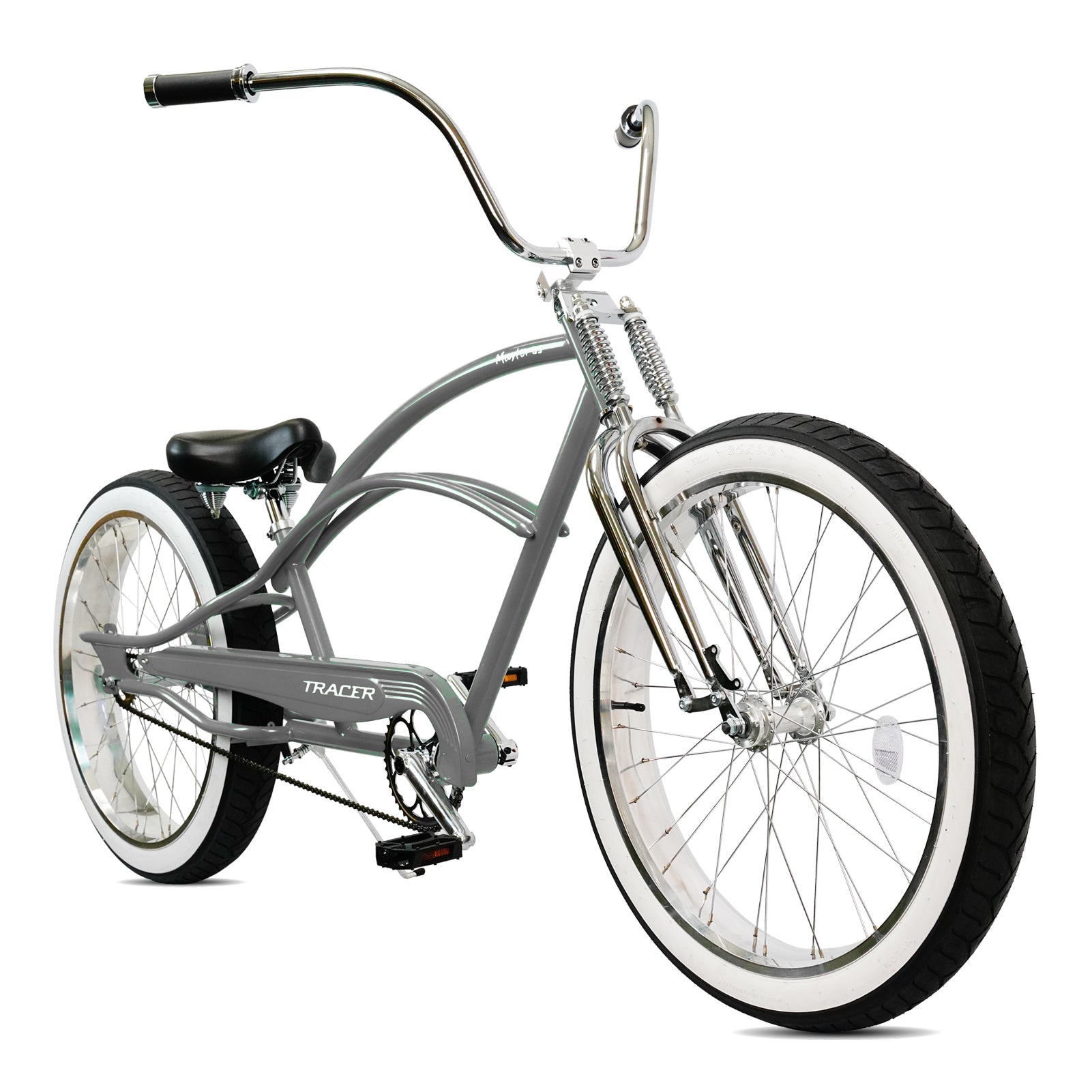 Master DS 26-inch dual springer chopper stretch cruiser bike