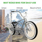 Master DS 26-inch dual springer chopper stretch cruiser bike