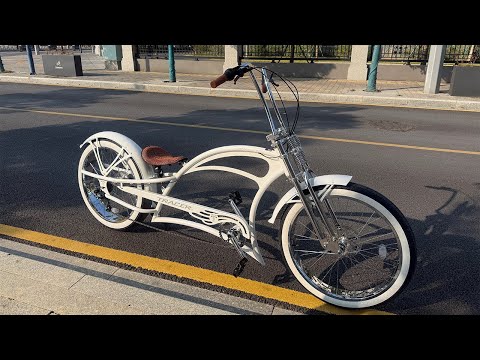 Scorpion GTS 7Speed Stretch Chopper Cruiser Bike