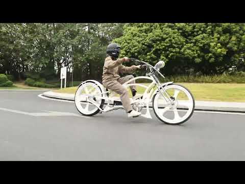 Tracer Raptor 800W Stretch Cruiser Chopper Ebike