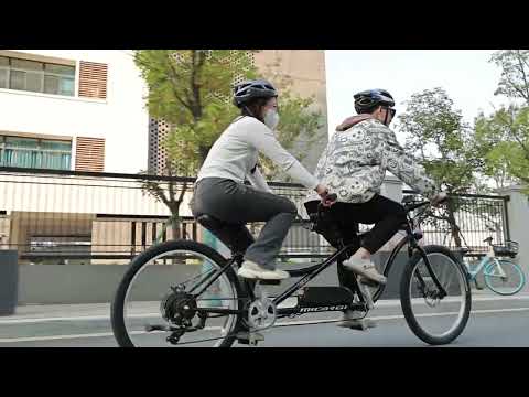 Micargi Aloha 26" Tandem Beach Cruiser Electric Bike
