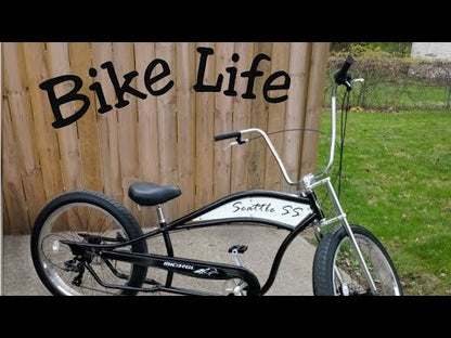 Micargi 26 Seattle Beach Chopper Cruiser Bike