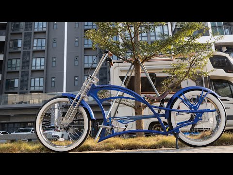 Scorpion GTS 7Speed Stretch Chopper Cruiser Bike