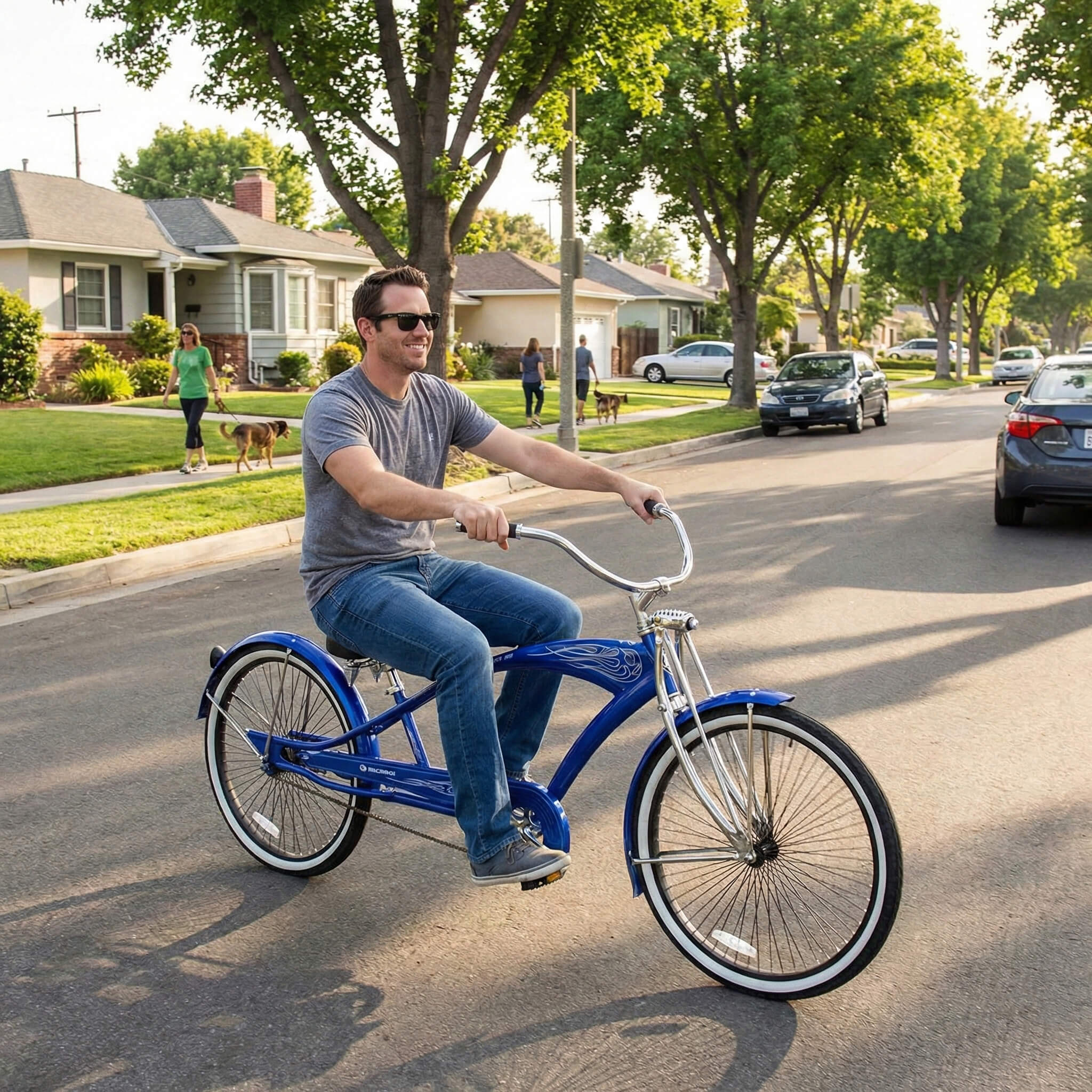 Micargi Puma GTS 26″ Stretch Cruiser Bicycle - Micargi Bikes