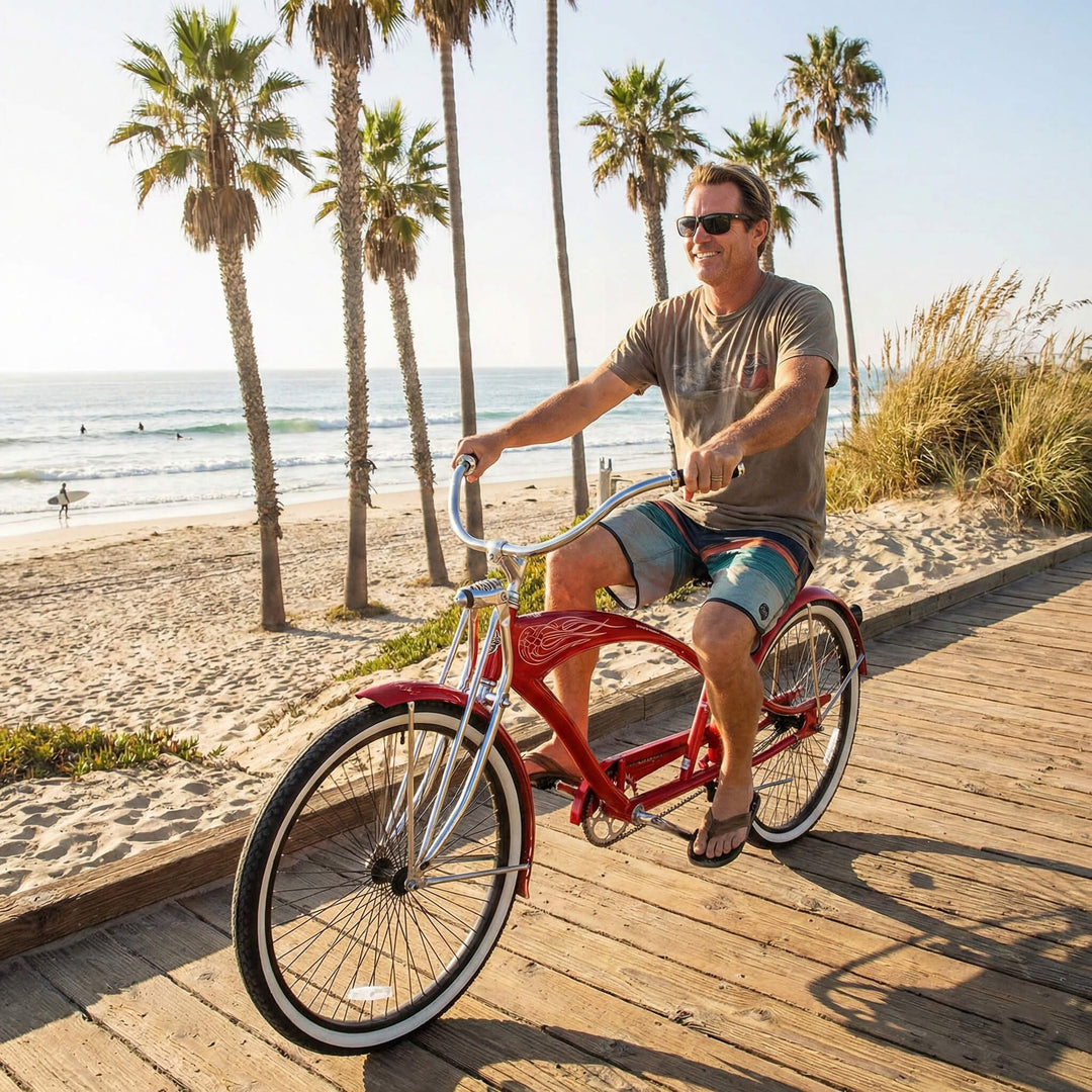 Micargi Puma GTS 26″ Stretch Cruiser Bicycle