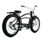 Santak GT 26-inch fat tire chopper cruiser bike with oversized frame