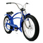 Santak GT 26-inch fat tire chopper cruiser bike with oversized frame