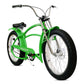 Santak GT 26-inch fat tire chopper cruiser bike with oversized frame