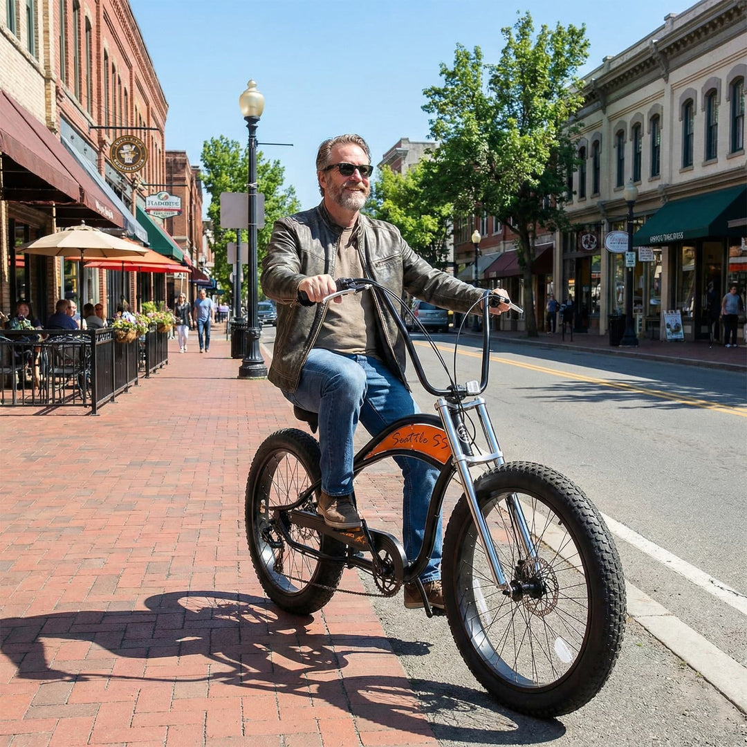 Micargi Seattle 26" Beach Chopper Cruiser Bike