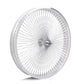 Micargi WH-TR7529140 29"X4"X13GX140H Aluminum Polish Fat Rims Wheel Set