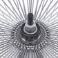 Micagi WH-TR9529140 29"X4"X13GX140H ALUMINUM POLISH FAT RIMS WHEEL SET.